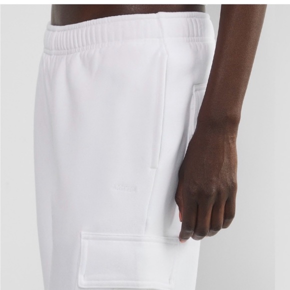 Aritzia white sweatfleece cargo pants Size XXS #cargo #sweatpants - Picture 3 of 7